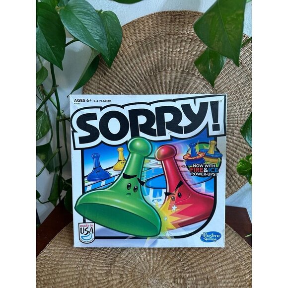 Sorry! Fire & Ice power ups board game - Picture 1 of 6